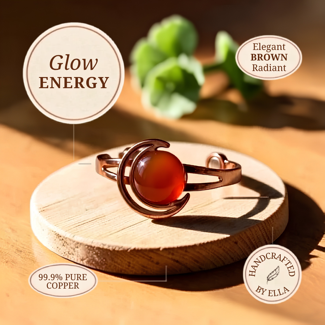 Bracelet en cuivre brun Glow – Aveloire Paris