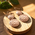 Boucles d'oreilles en cuivre Soleil – Aveloire Paris
