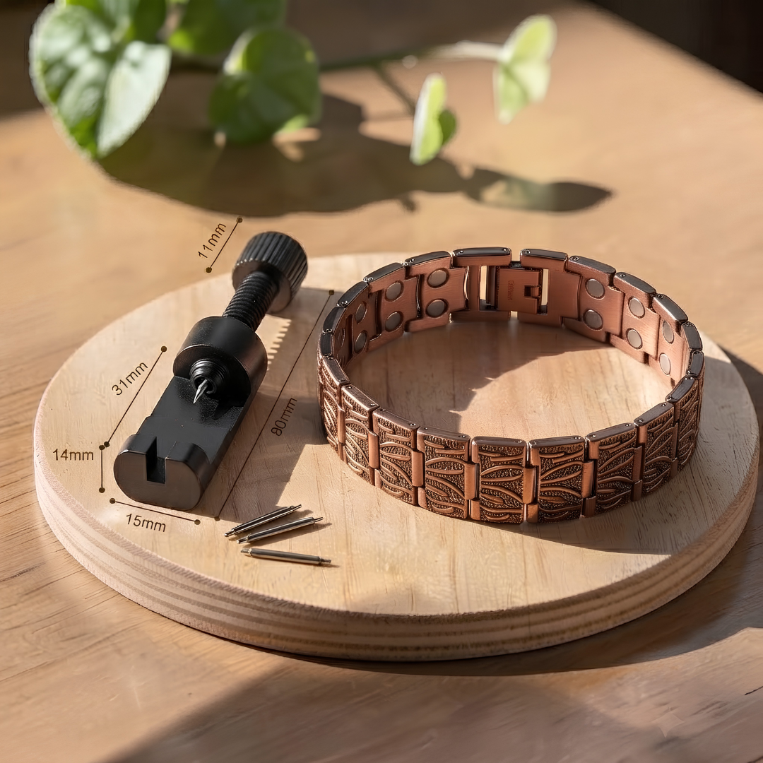 Bracelet en cuivre pour hommes – Aveloire Paris