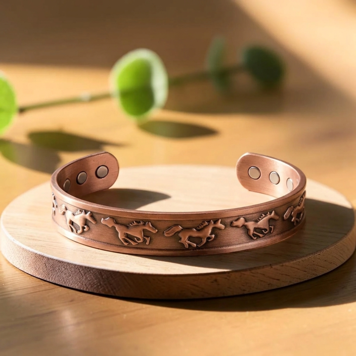 Bracelet en cuivre pour cheval – Aveloire Paris