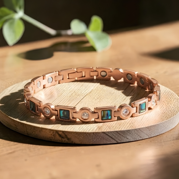 Bracelet en Cuivre Big Salvia – Aveloire Paris