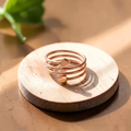 Bague en Cuivre Rose – Aveloire Paris