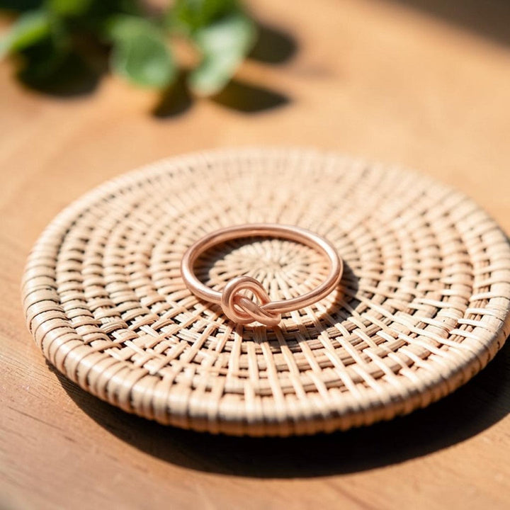 Bague en cuivre dentelle – Aveloire Paris