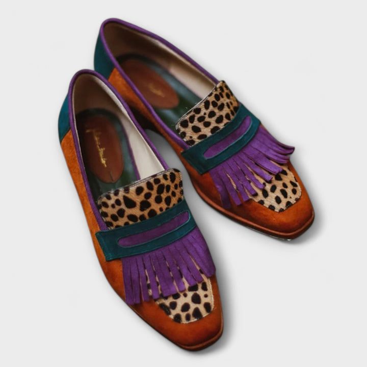 Romy - Mocassins bruns polis