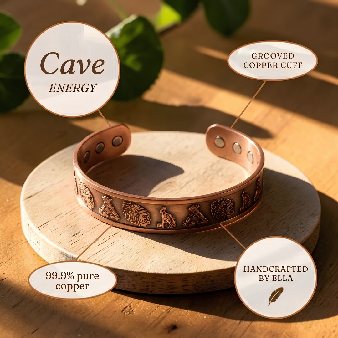Bracelet en cuivre de la grotte – Aveloire Paris