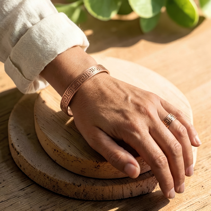 Bague en Cuivre Farao – Aveloire Paris
