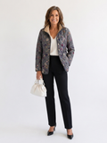 AVELOIRE | Veste matelassée fleurs séchées Nathalie