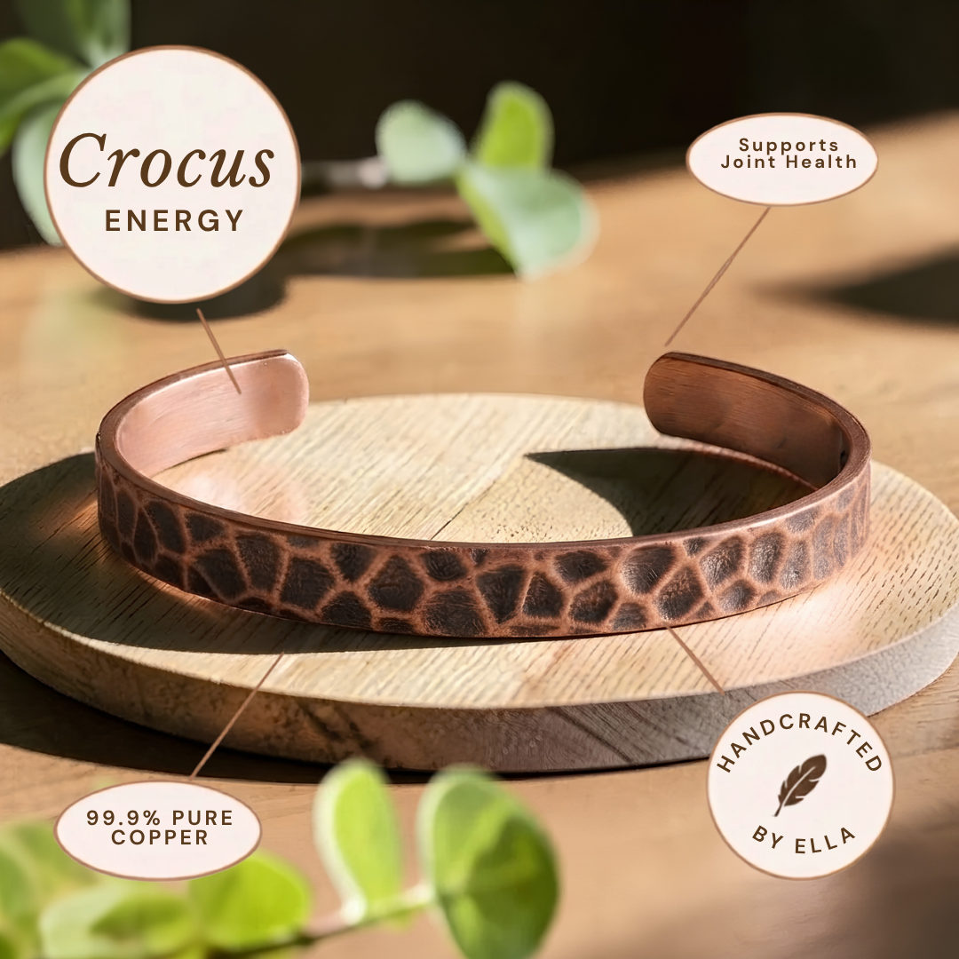 Bracelet en cuivre Crocus – Aveloire Paris