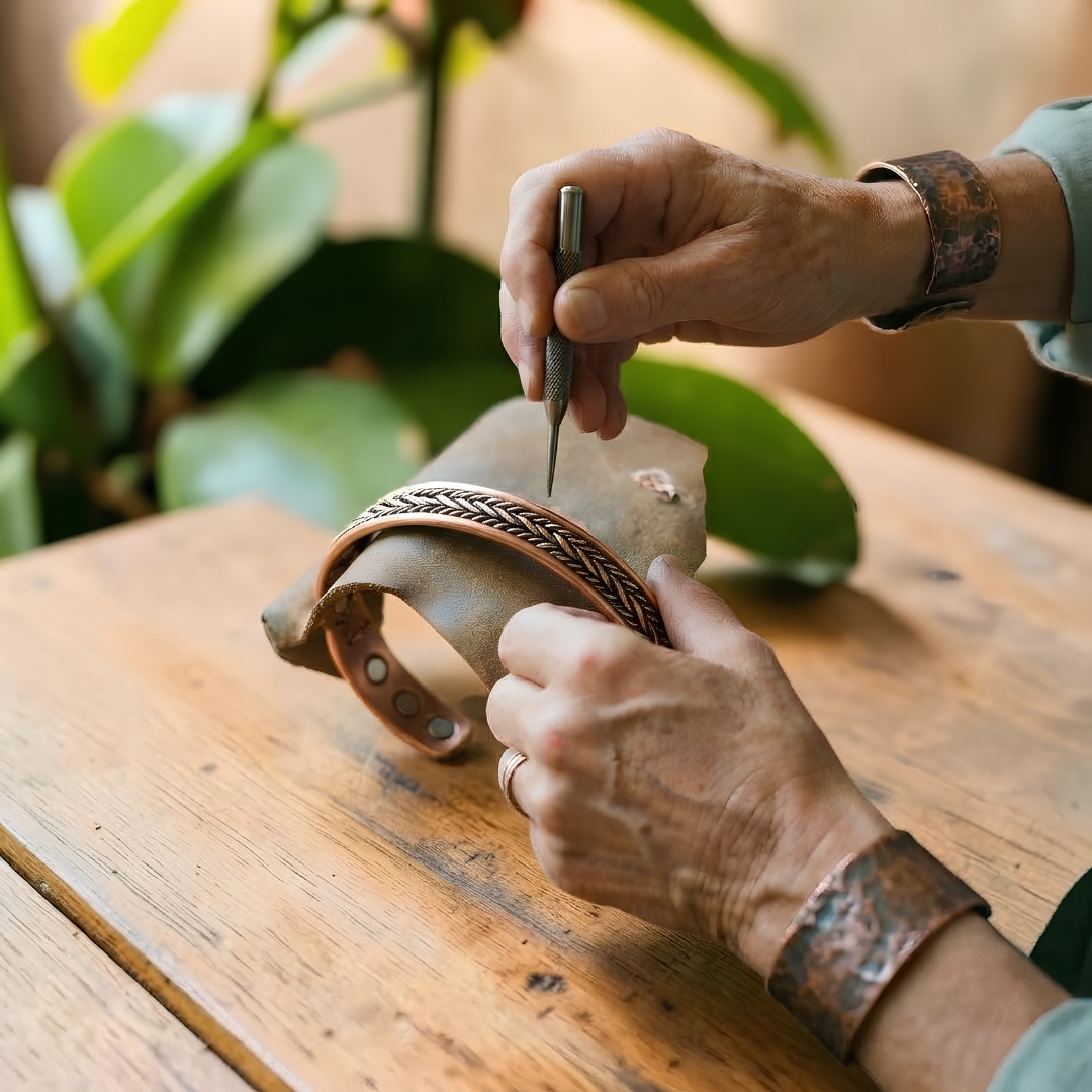 Bracelet en cuivre Nox – Aveloire Paris