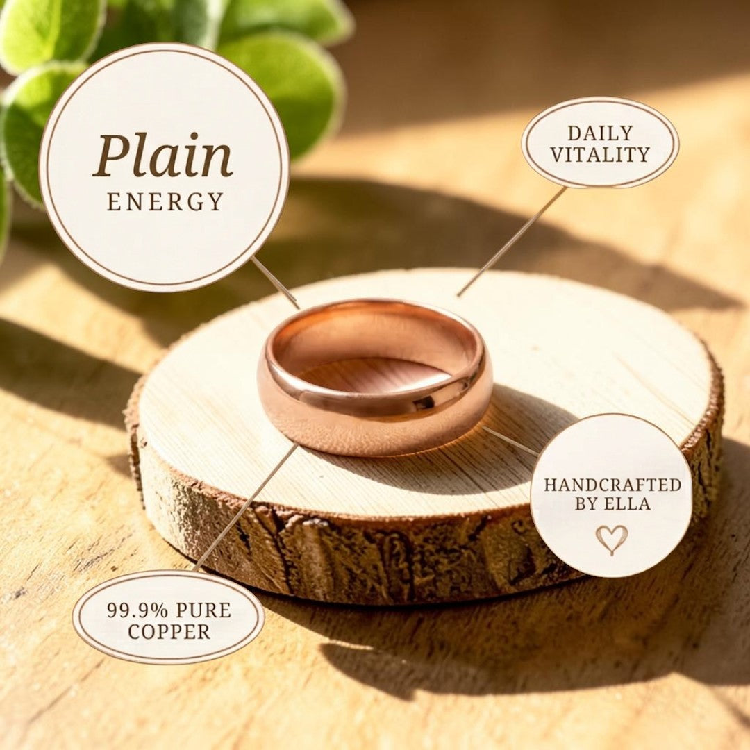 Bague en cuivre simple – Aveloire Paris