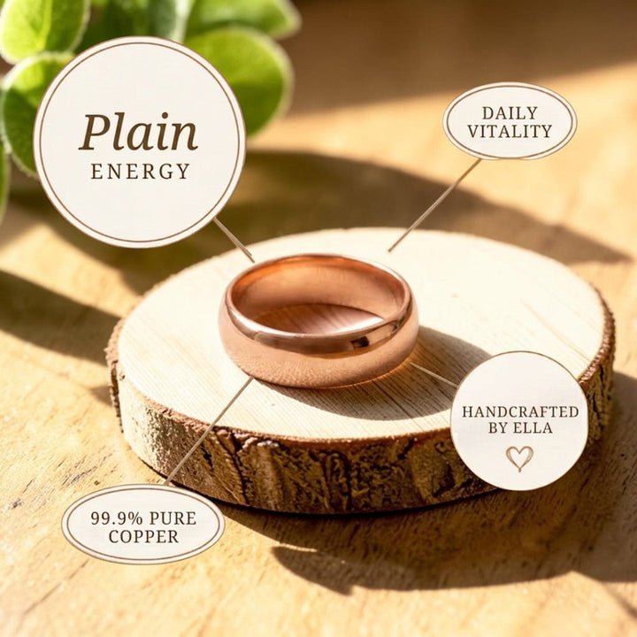 Bague en cuivre simple – Aveloire Paris