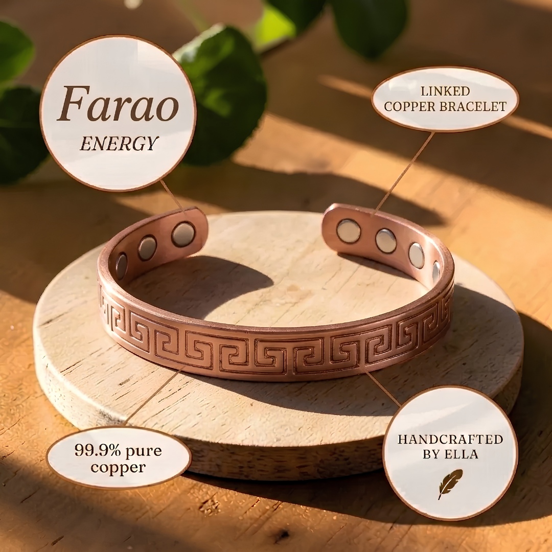 Bracelet en Cuivre Farao – Aveloire Paris