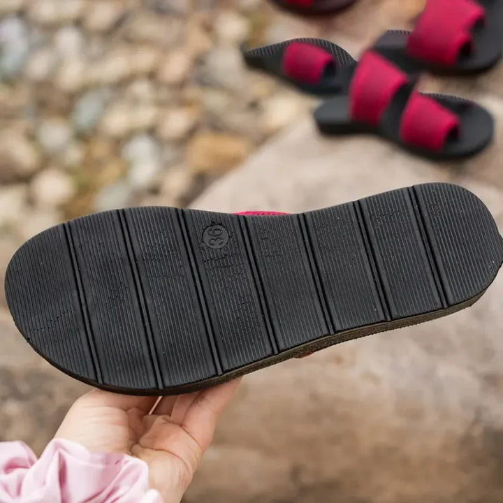 Brianna™ - Sandales en maille bohème