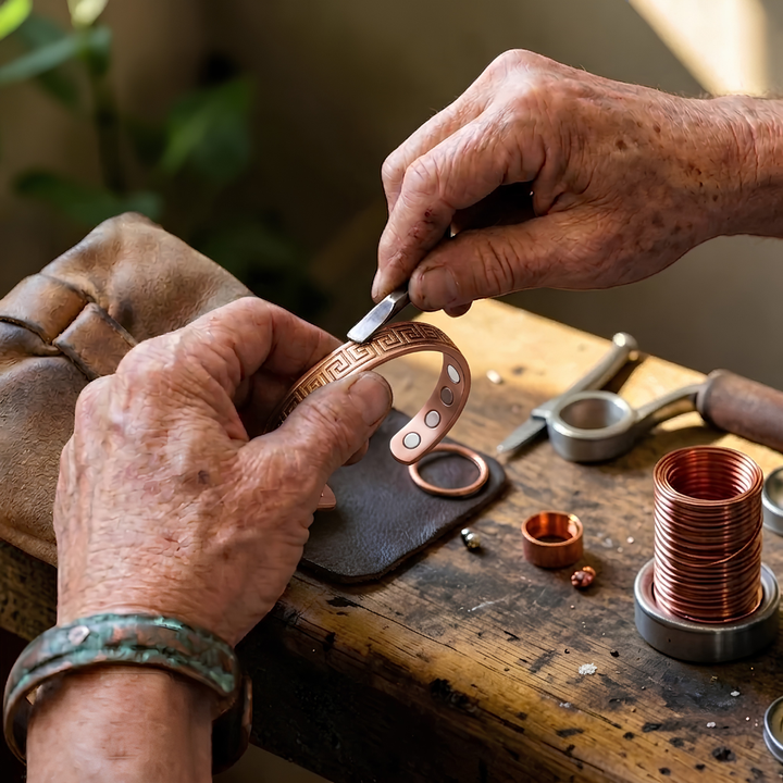 Bracelet en Cuivre Farao – Aveloire Paris