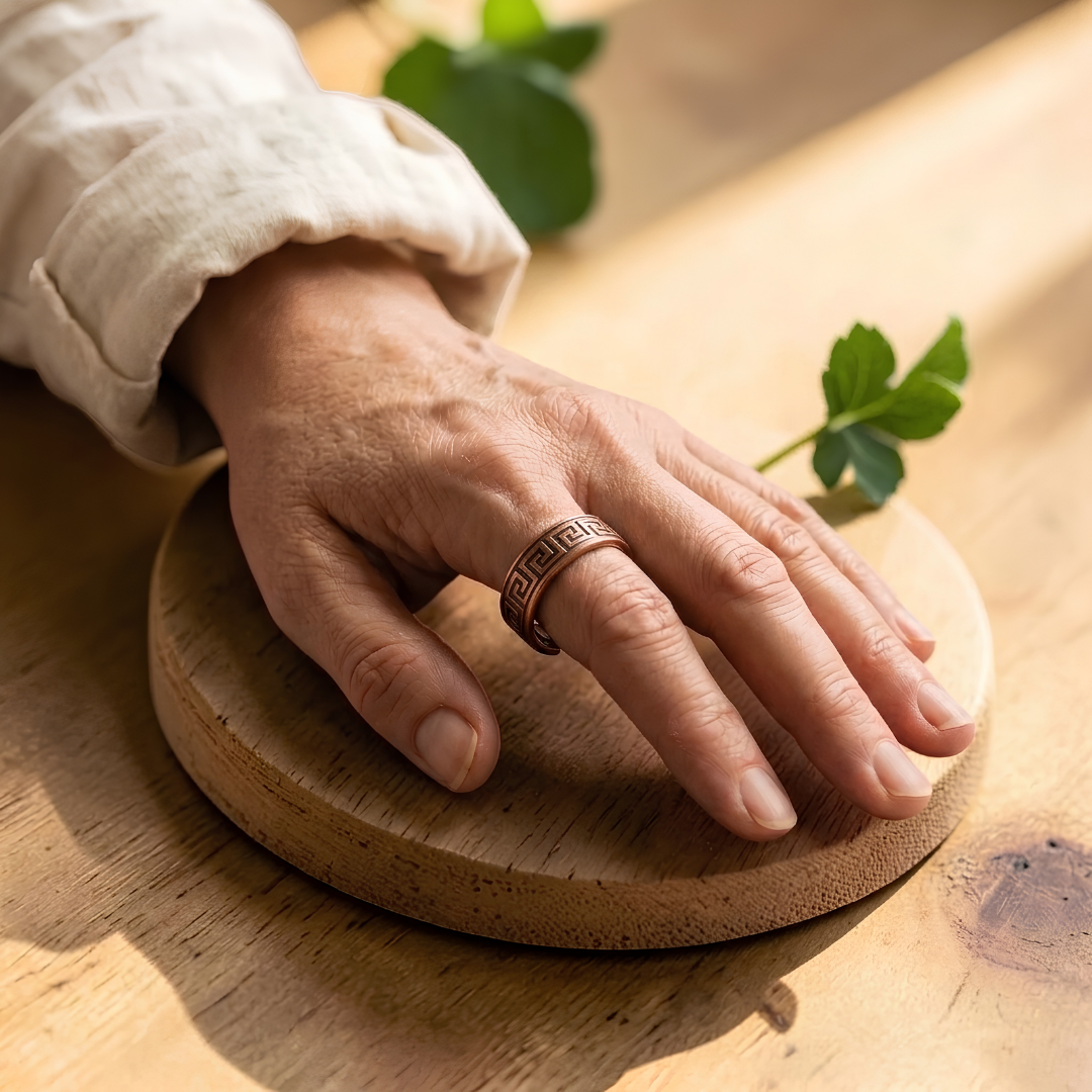 Bague en Cuivre Farao – Aveloire Paris