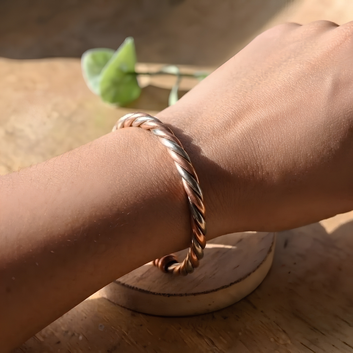 Bracelet en cuivre Twino – Aveloire Paris