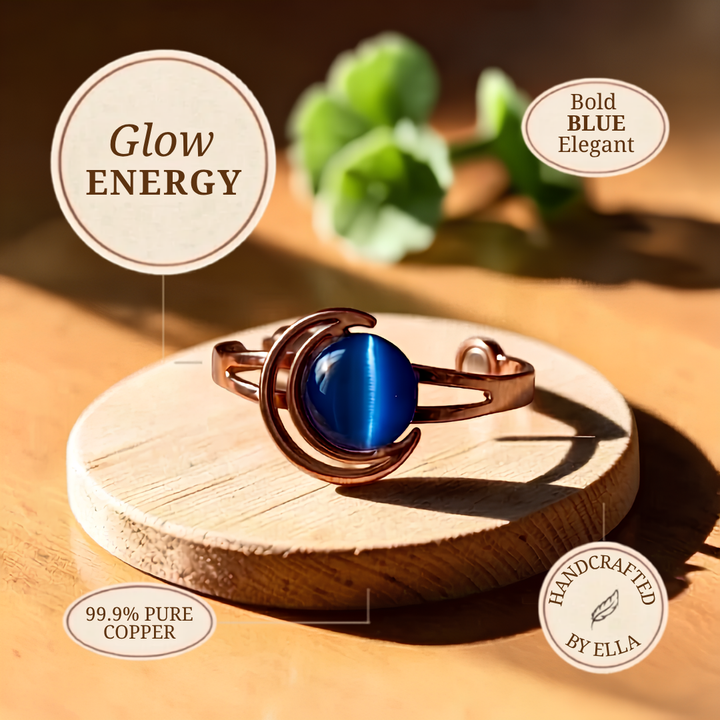 Bracelet en cuivre bleu – Aveloire Paris