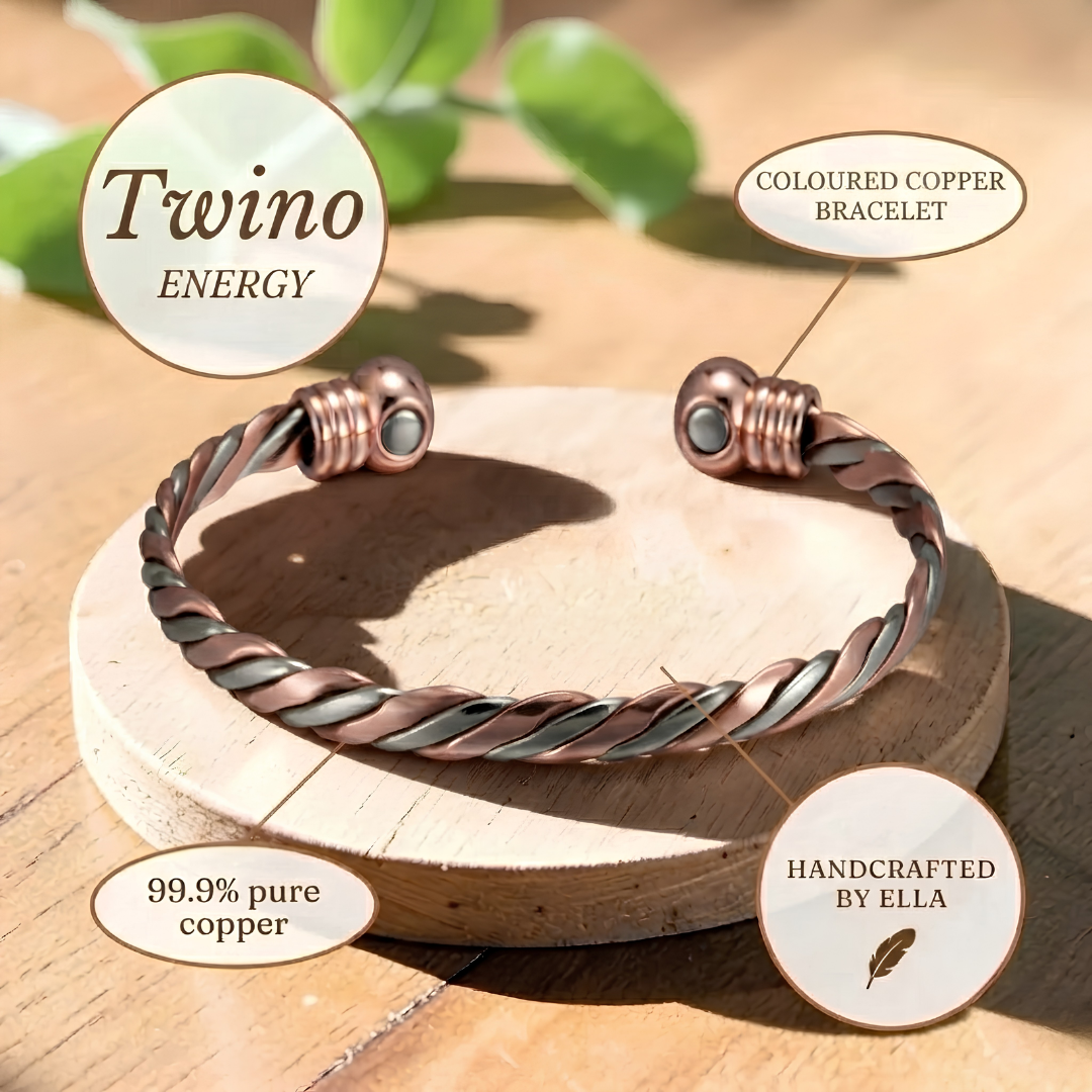 Bracelet en cuivre Twino – Aveloire Paris