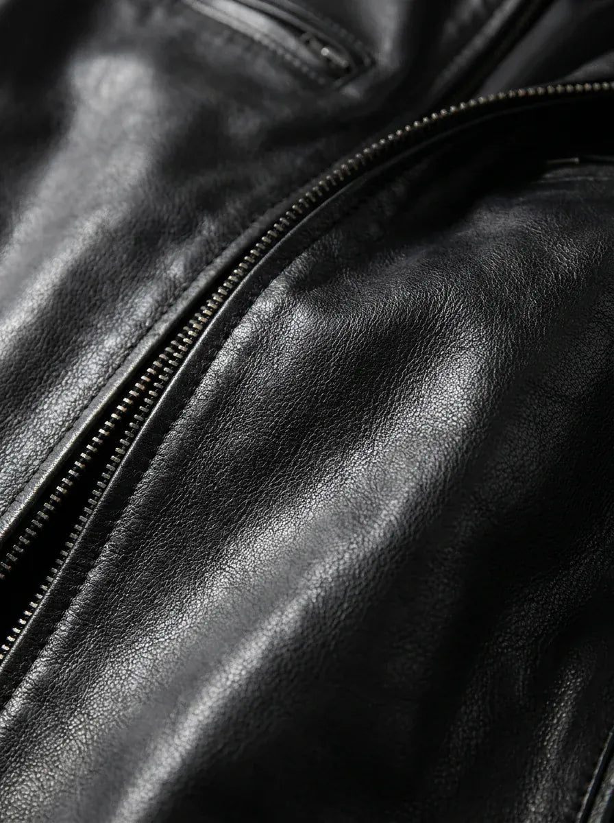 Veste en cuir DONACCI
