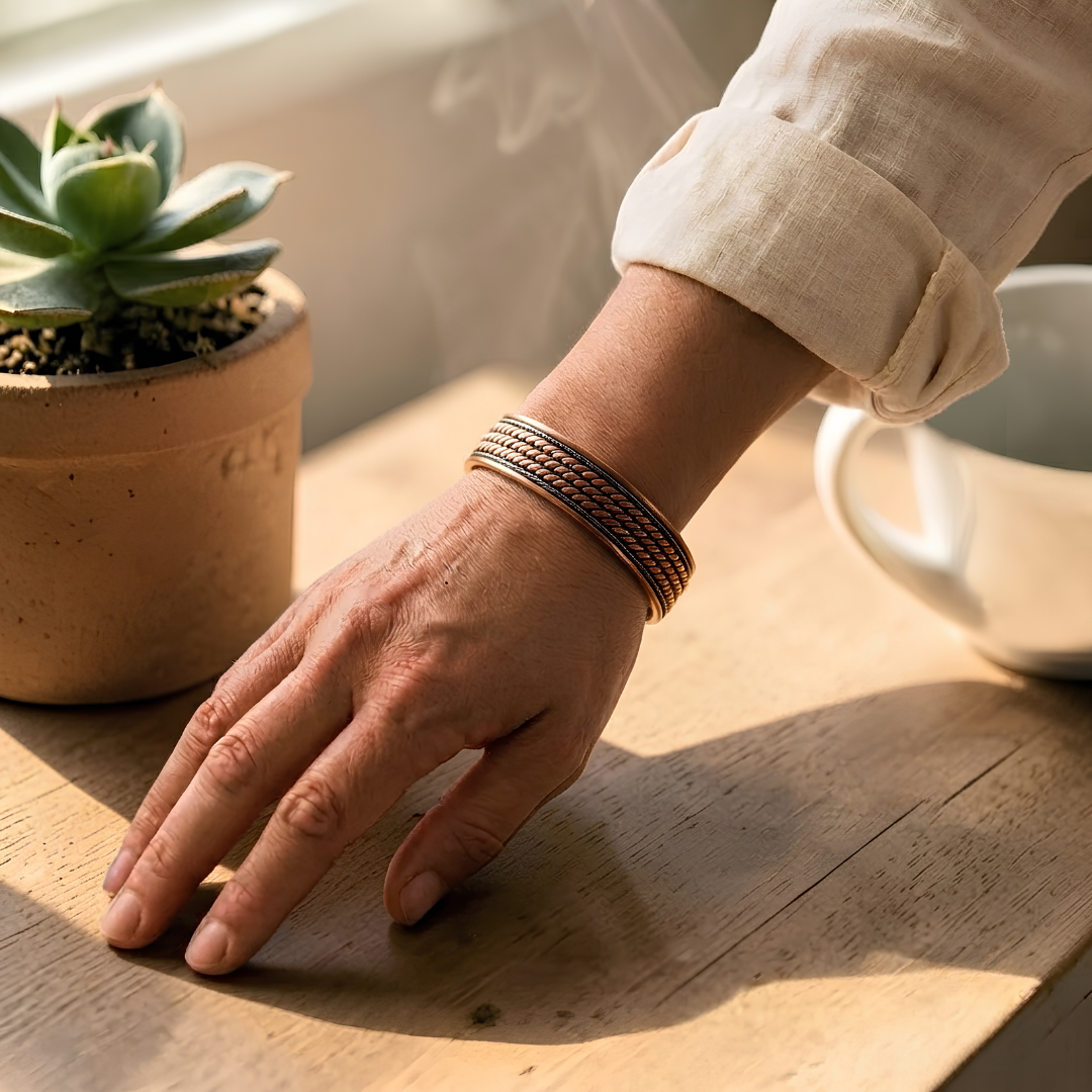 Bracelet en cuivre Aster – Aveloire Paris