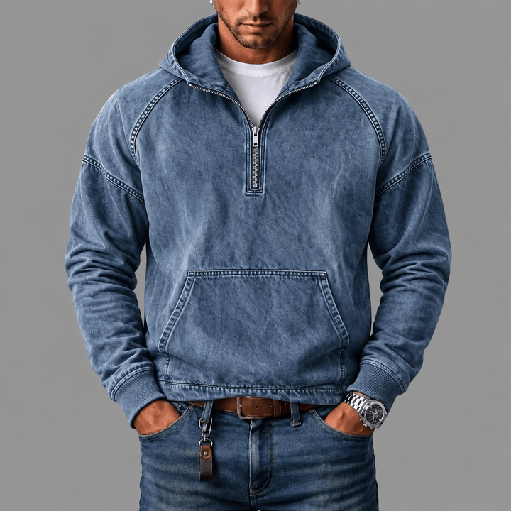 DONACCI Anorak en Denim Lavé