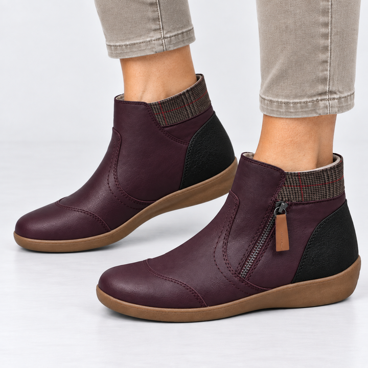 Mathilde | Bottines Confortables à Zip
