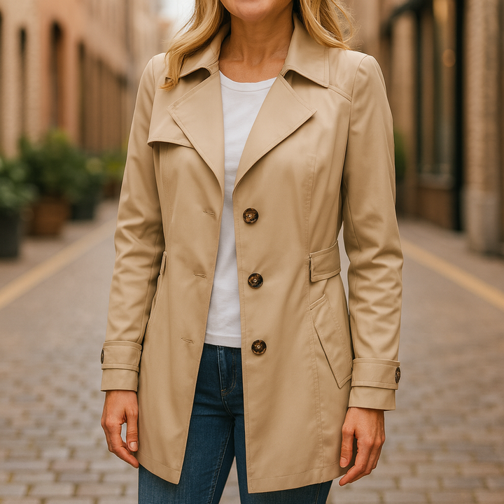 Jamie – Elegant trenchcoat til efteråret