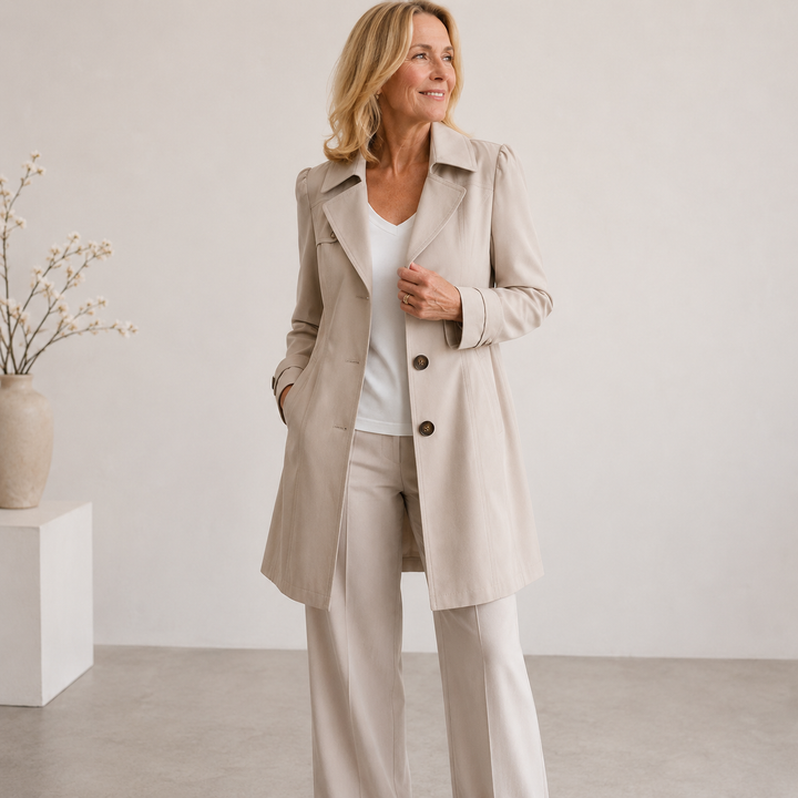 Grace – Klassisk vintage-trenchcoat