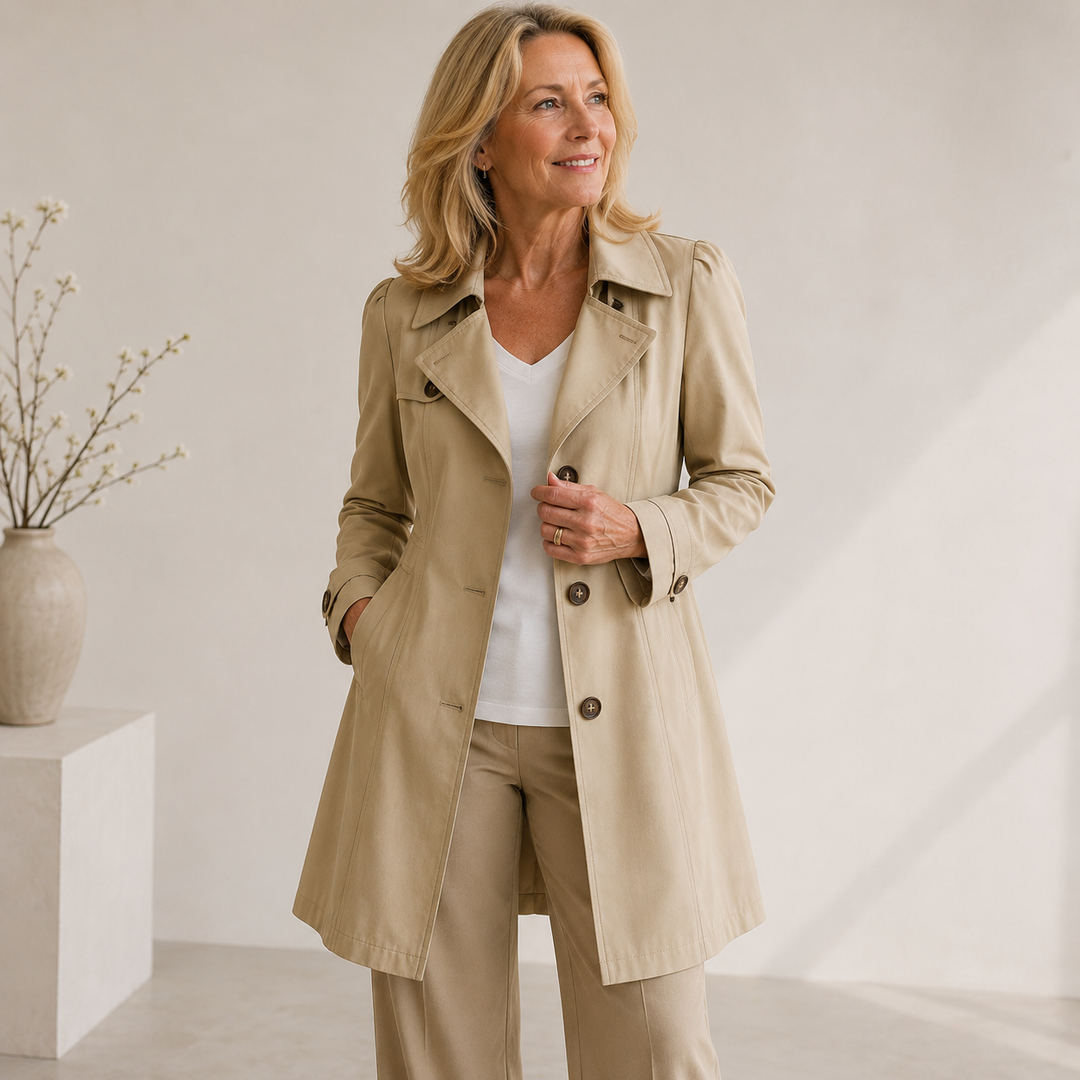 Grace – Klassisk vintage-trenchcoat