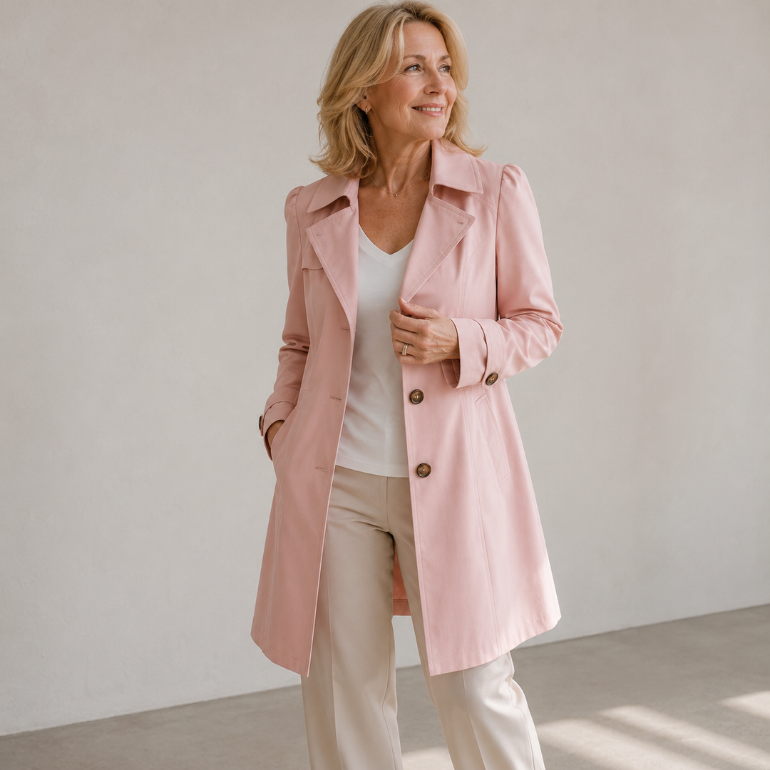 Grace – Klassisk vintage-trenchcoat