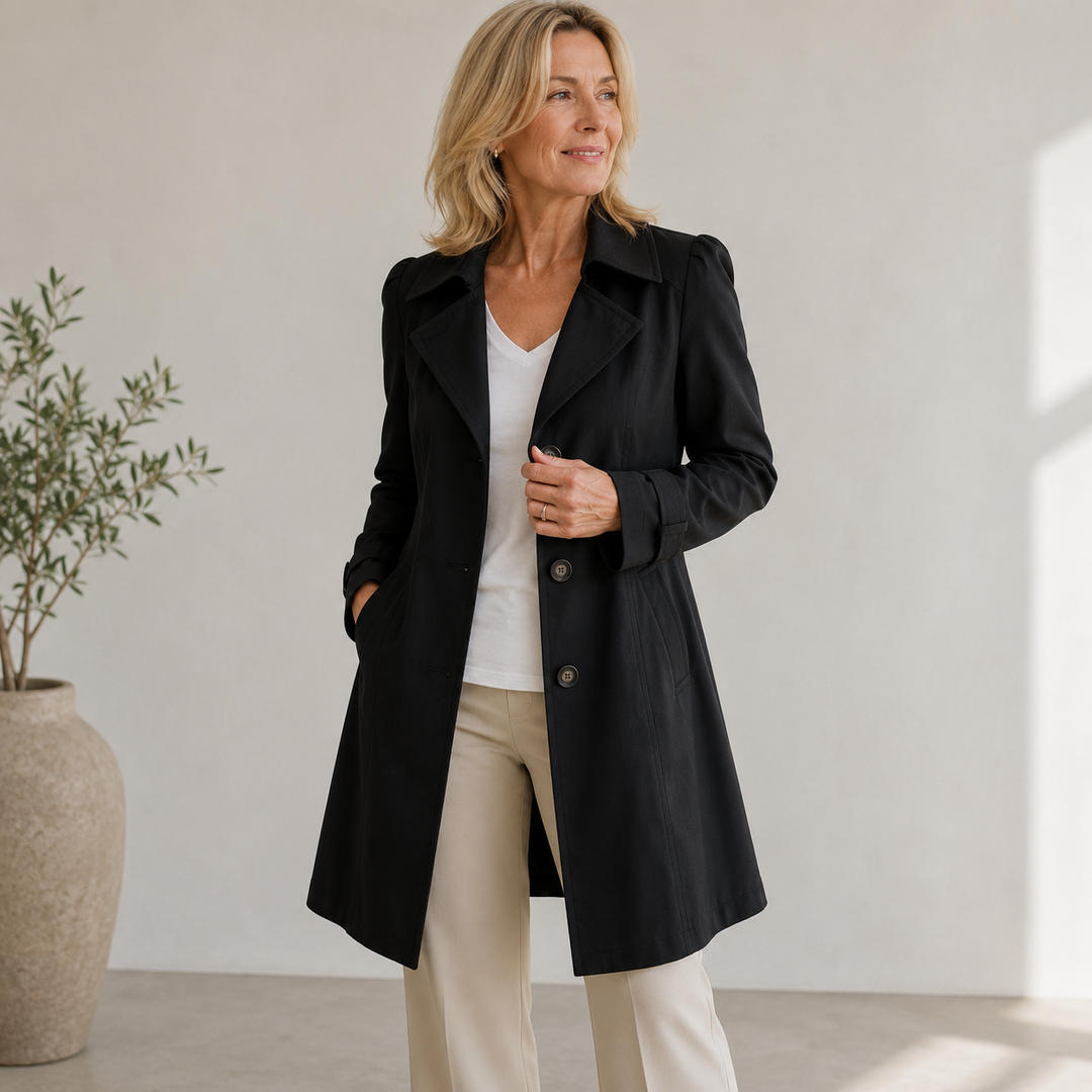 Grace – Klassisk vintage-trenchcoat