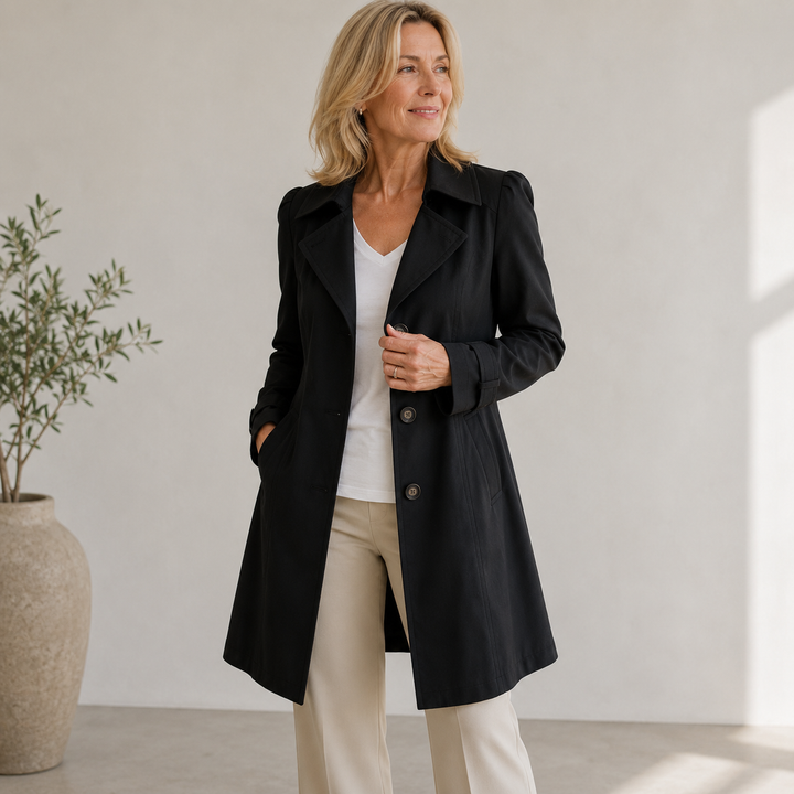 Grace – Klassisk vintage-trenchcoat