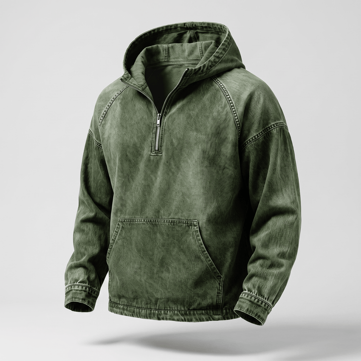 DONACCI Anorak en Denim Lavé