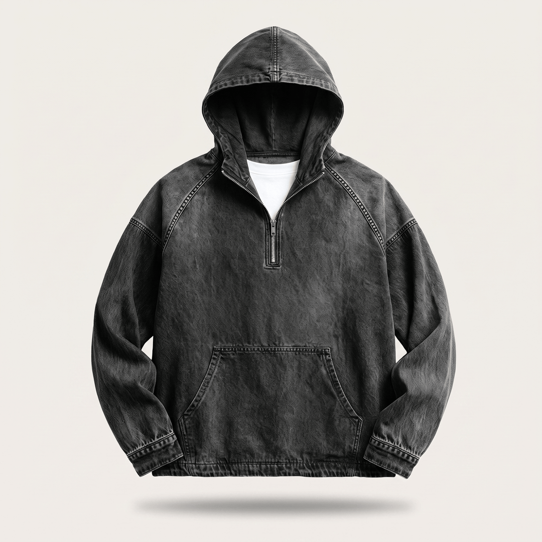 DONACCI Anorak en Denim Lavé