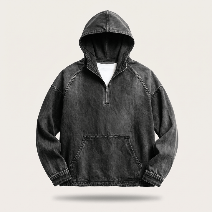 DONACCI Anorak en Denim Lavé