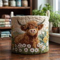 Jonquille™ | Panier à linge matelassé Highland Charm