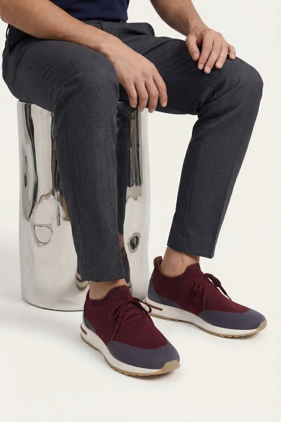 Baskets Zurigo - Rouge bordeaux