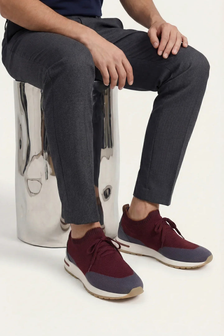 Baskets Zurigo - Rouge bordeaux
