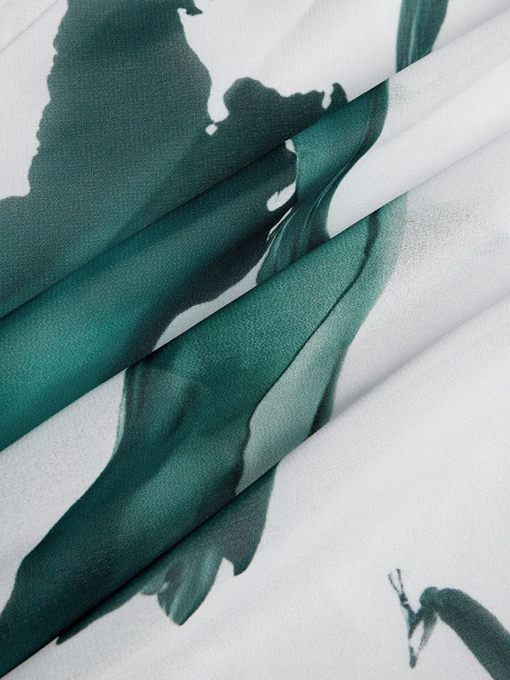 Nayla™ | Robe longue à motif aquarelle
