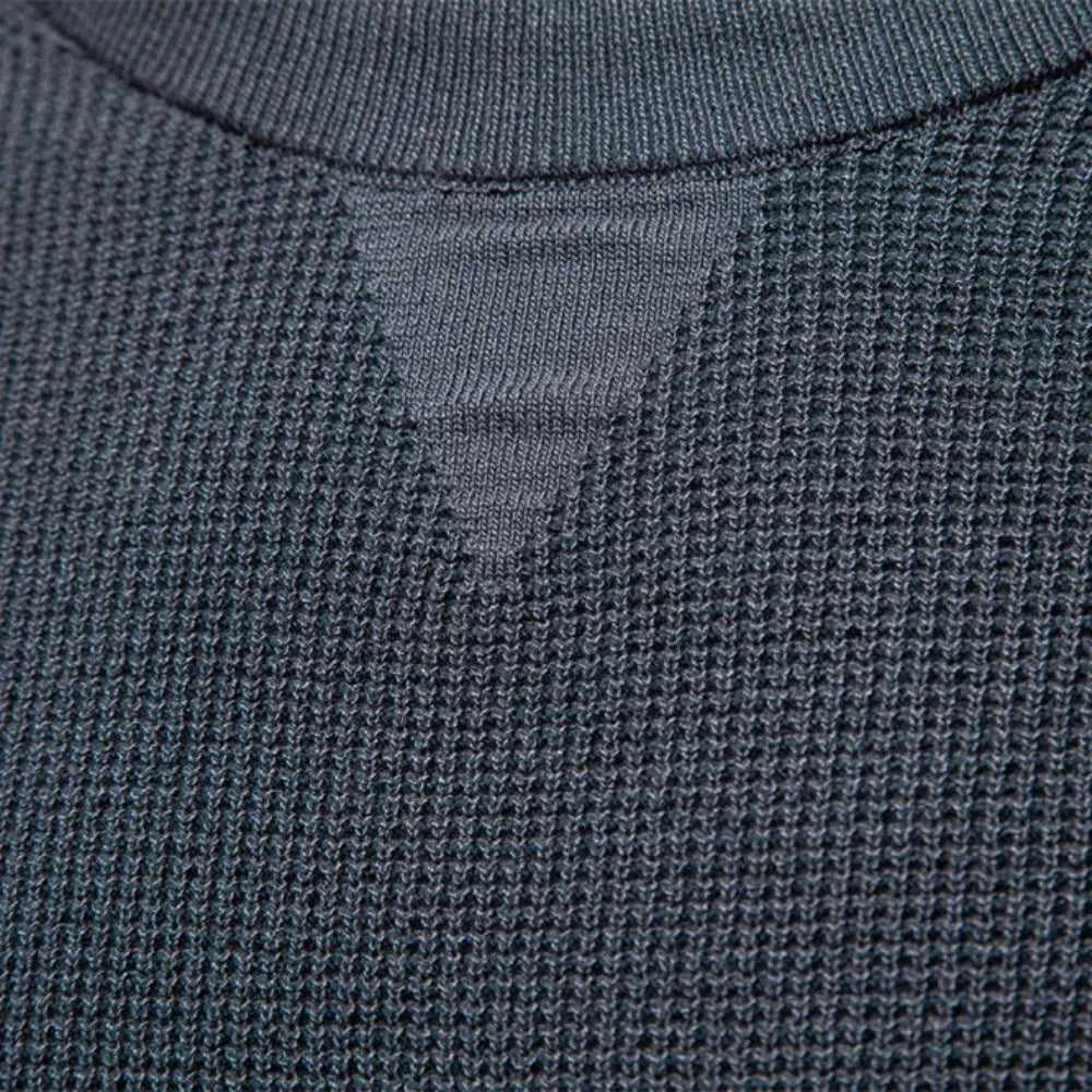Pull en tricot pour hommes avec col rond et manches raglan | Aveloire Paris