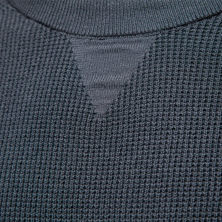 Pull en tricot pour hommes avec col rond et manches raglan | Aveloire Paris