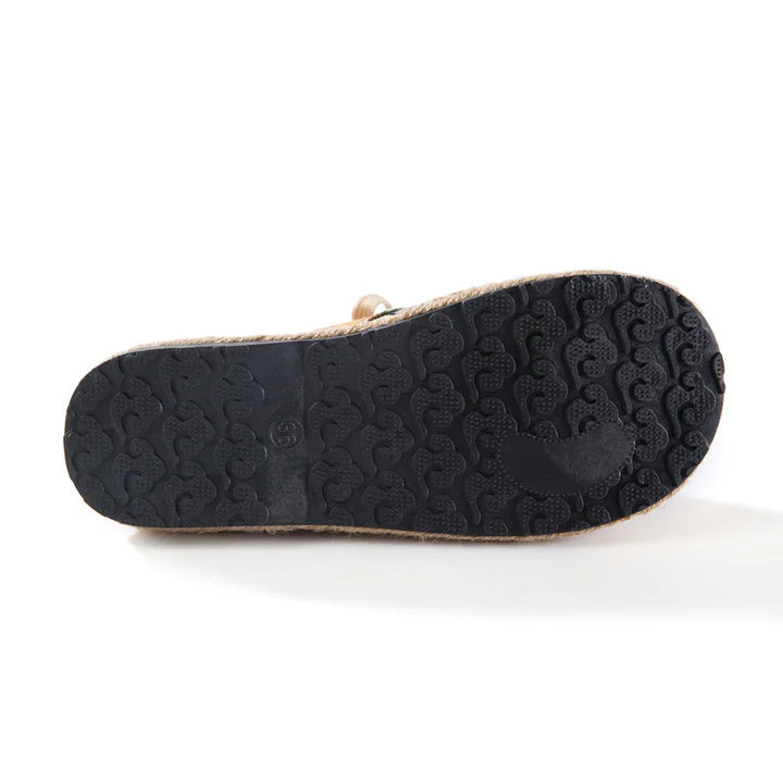 Zara | Chaussures à lacets chevilles tissées Boho