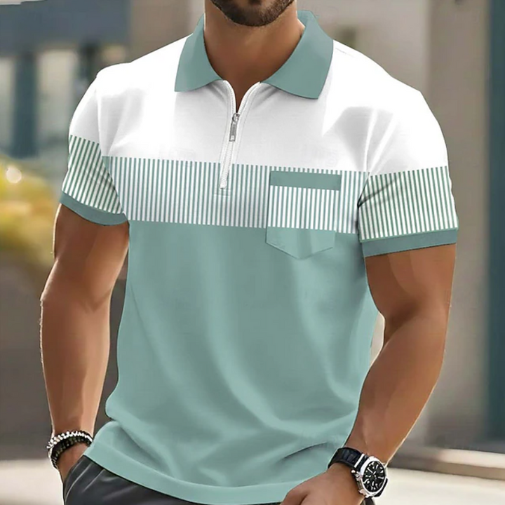 Mason | Polo à Zip Élégant