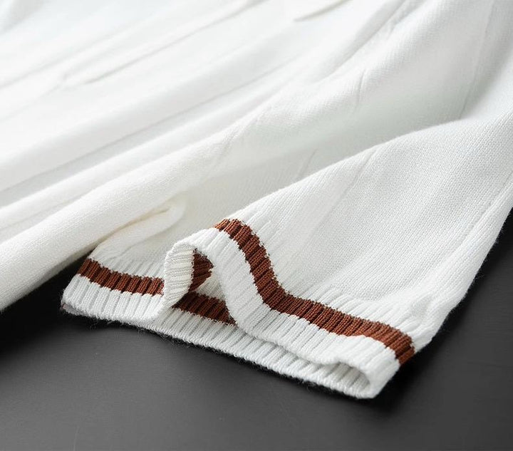 Clark | Polo en maille zippé