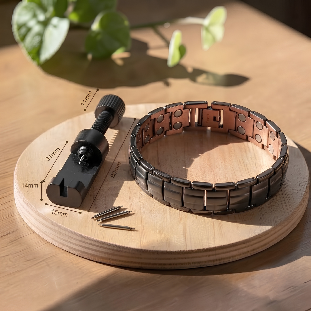 Bracelet en cuivre pour hommes Ochre – Aveloire Paris