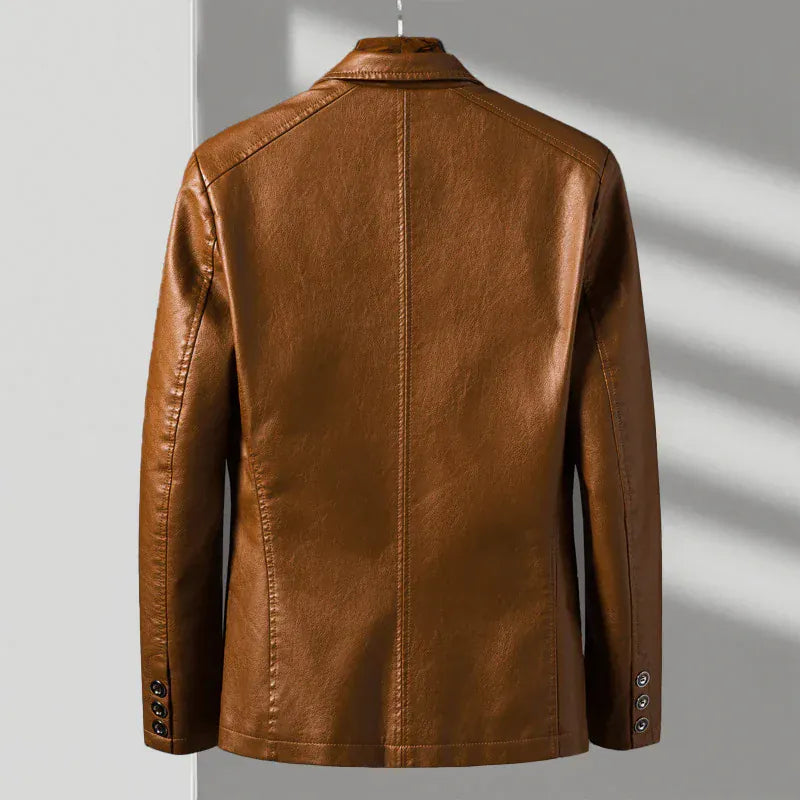 Blazer en cuir DONACCI
