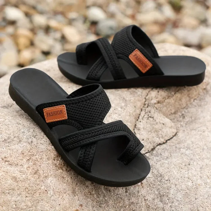 Brianna™ - Sandales en maille bohème