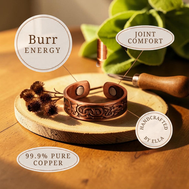 Bague en cuivre Burr – Aveloire Paris