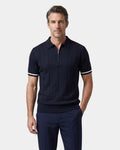 Clark | Polo en maille zippé