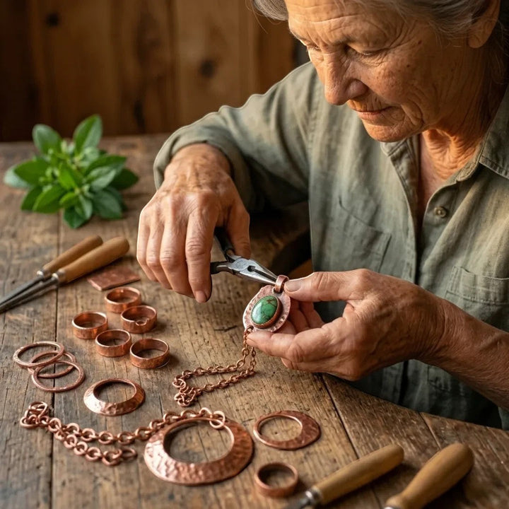 Bracelet en Cuivre Orchis – Aveloire Paris